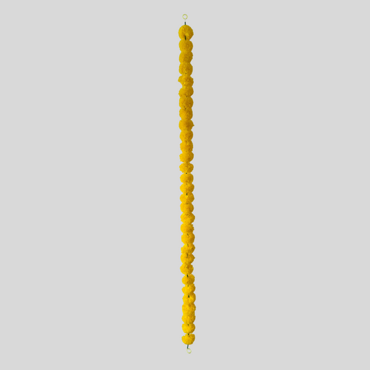Yellow Marigold Garland Artificial Flower
