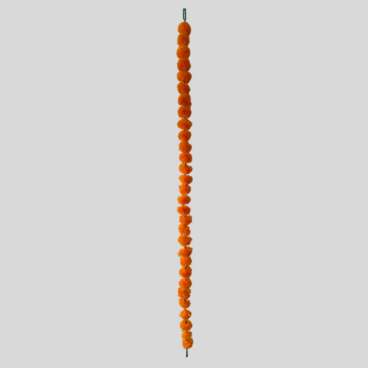 Orange Marigold Garland Artificial Flower