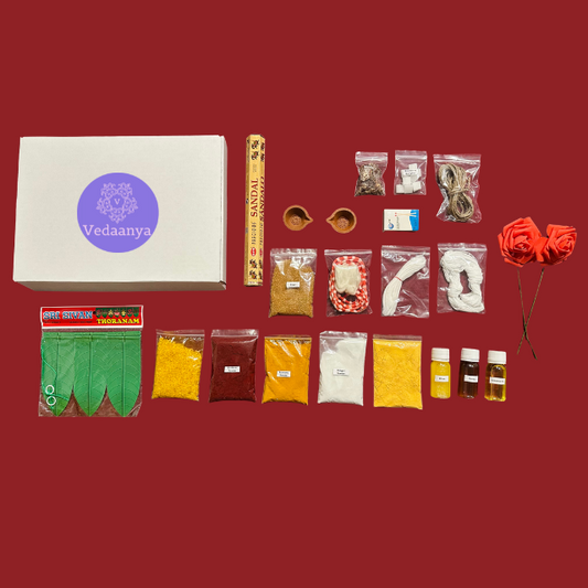 Vedaanya Special Pooja Kit [South Indian]